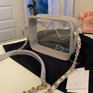 Clear Purse - Stadium Approved handbag from Kelly Wynne (BRAND NEW)